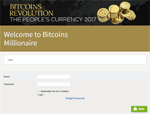 Tablet Screenshot of bitcoins-millionaire.com